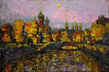 Sunset. St. Petersburg, Griboyedov Canal. Titov Eugeny