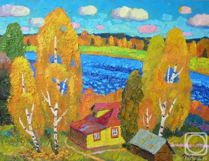 Berdyshev Igor. Autumn in Smedovo