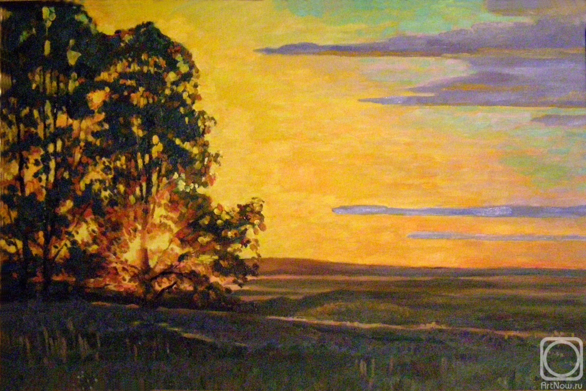 Homyakov Aleksey. Magical sunset