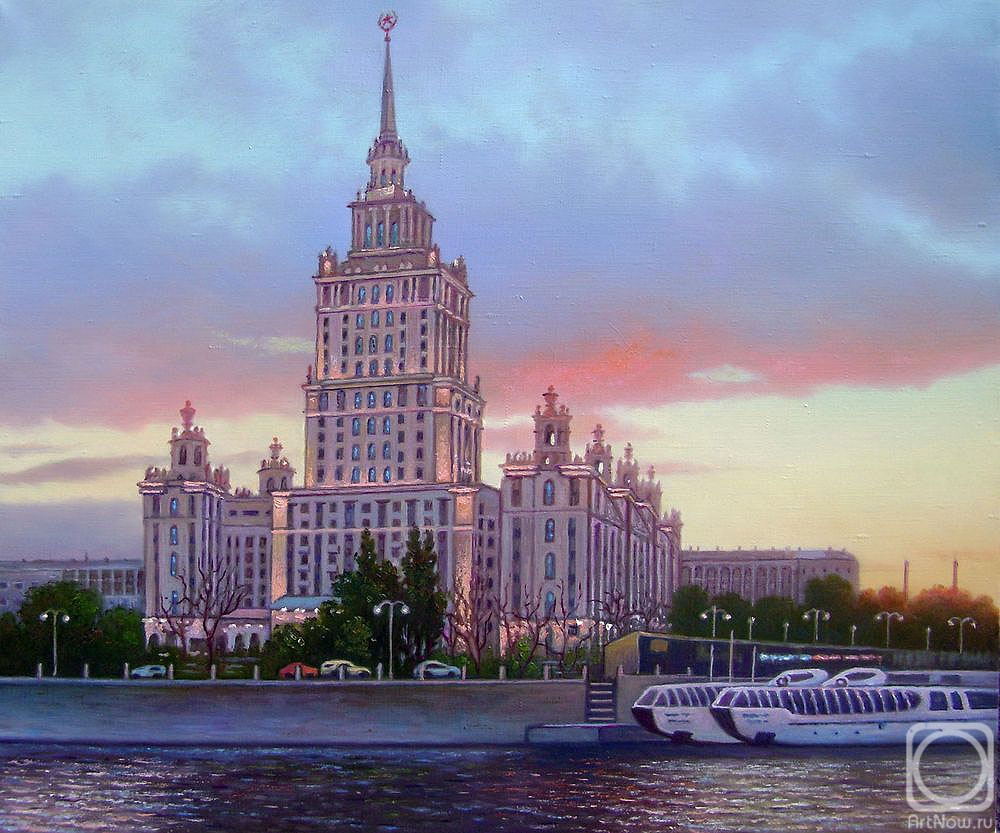 Kulagin Oleg. Moscow. Stalin's high-rise on the embankment of Taras Shevchenko