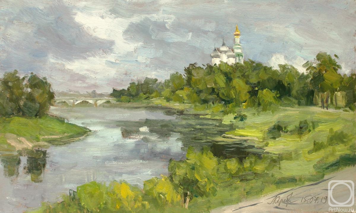Serebrennikova Larisa. Clouds over Vologda
