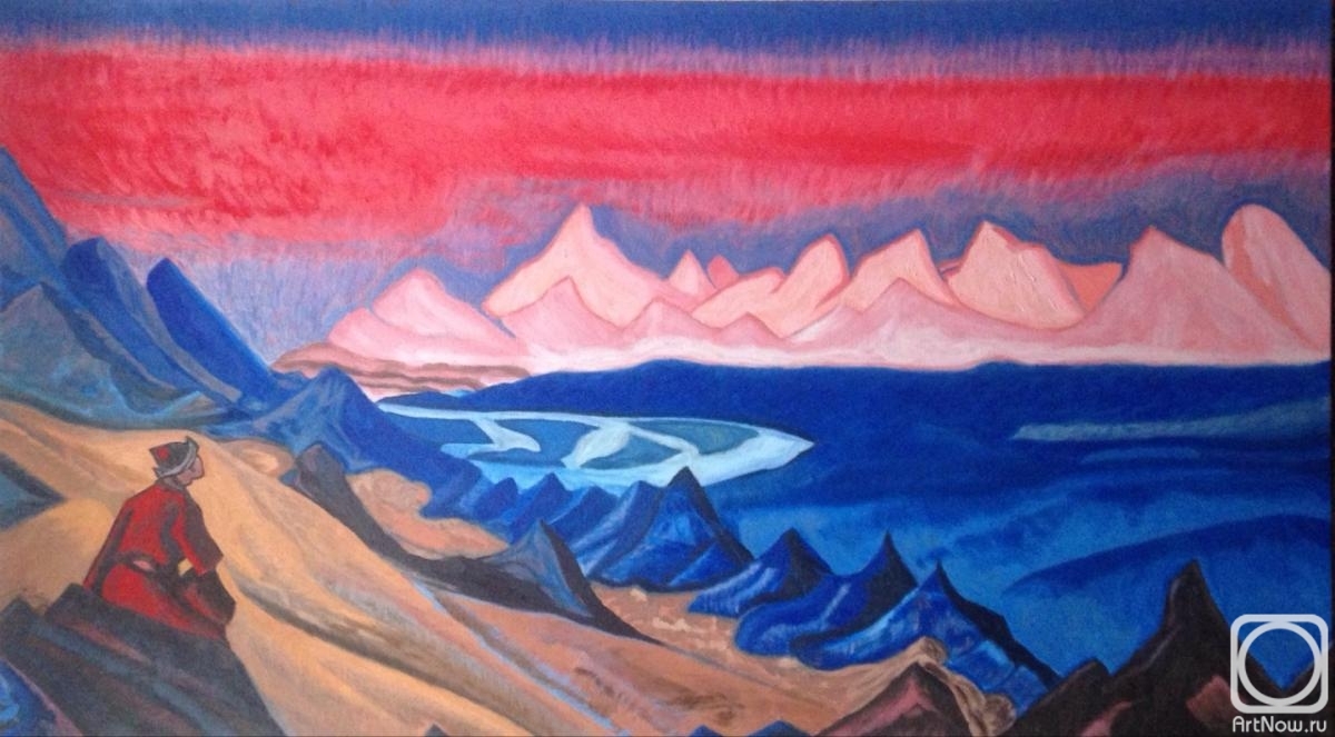 Ivoilov Arthur. Copy of the painting by N. K. Roerich. Tangla. Song of Shambhala