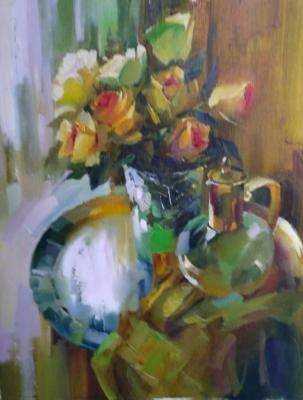 Still life with roses