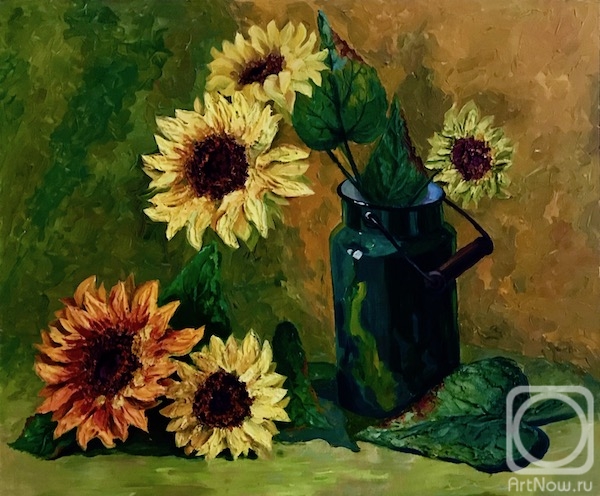 Lukaneva Larissa. Sunflowers