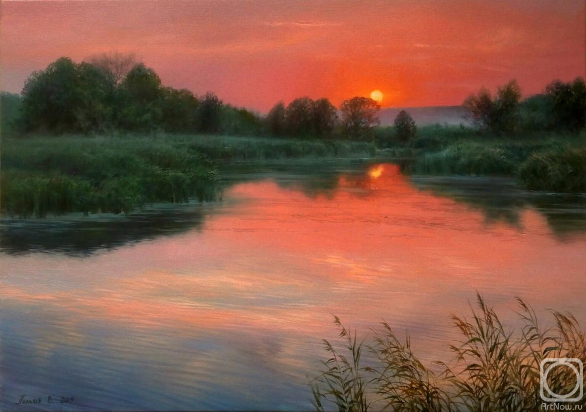 Palachev Vyatcheslav. In the sunset hour
