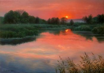 In the sunset hour. Palachev Vyatcheslav