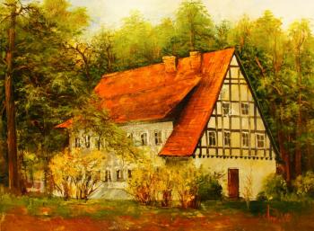 Beautiful house (Picture City Landscape Buy). Lednev Alexsander