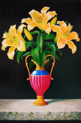 Three lilies. Frolov Vladimir