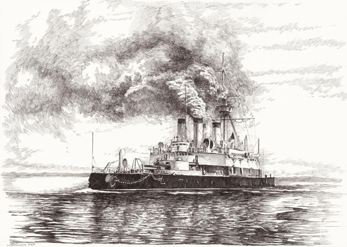 Petrunine Alexander. Battleship Navarin