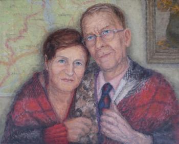 Portrait of my parents. Latysheva Maria