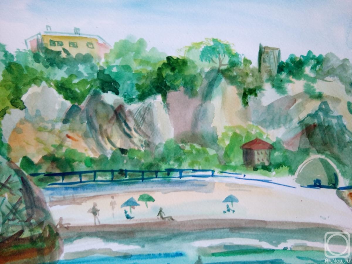 Medvedeva Maria. Wild beach