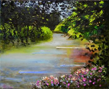 In the shade of foliage