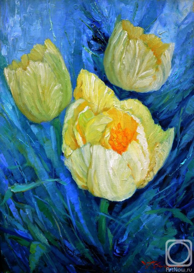 Budanov Valeriy. Three tulips