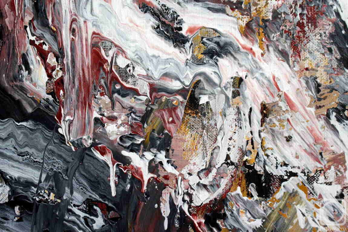 Frolov Oleg. Abstract Painting OF-XJ3 Fragment 3
