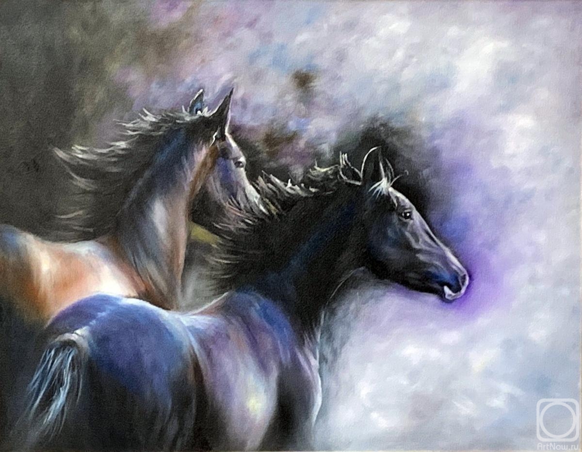 Kogay Zhanna. Horses