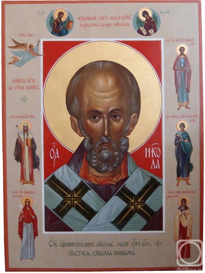 Kutkovoy Victor. Saint Nicholas of Myra