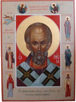 Saint Nicholas of Myra ( ). Kutkovoy Victor