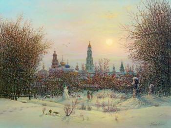 Holy Trinity-St. Sergius Lavra. Evening bell. Panin Sergey