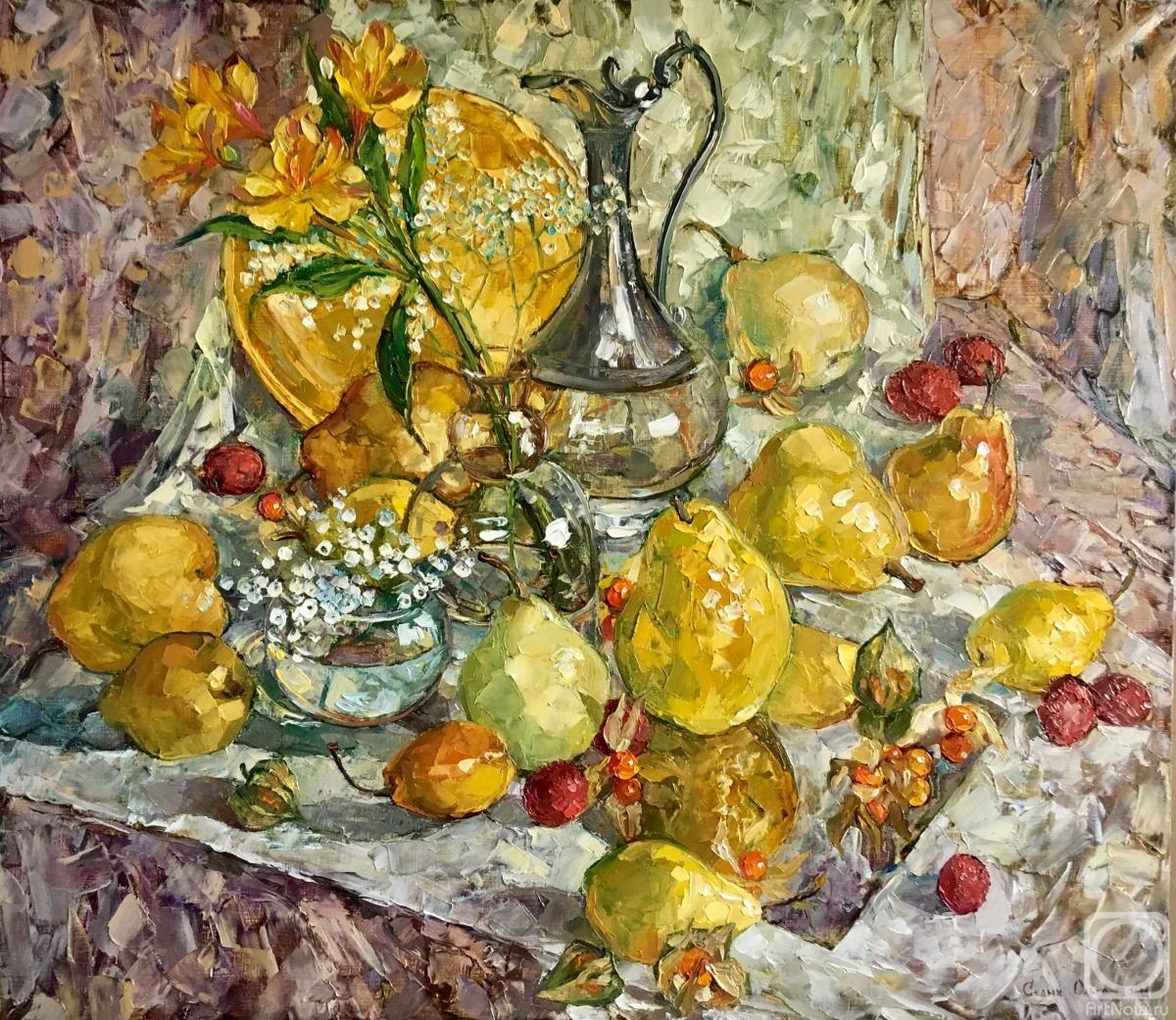 Sedyh Olga. Fruit bouquet