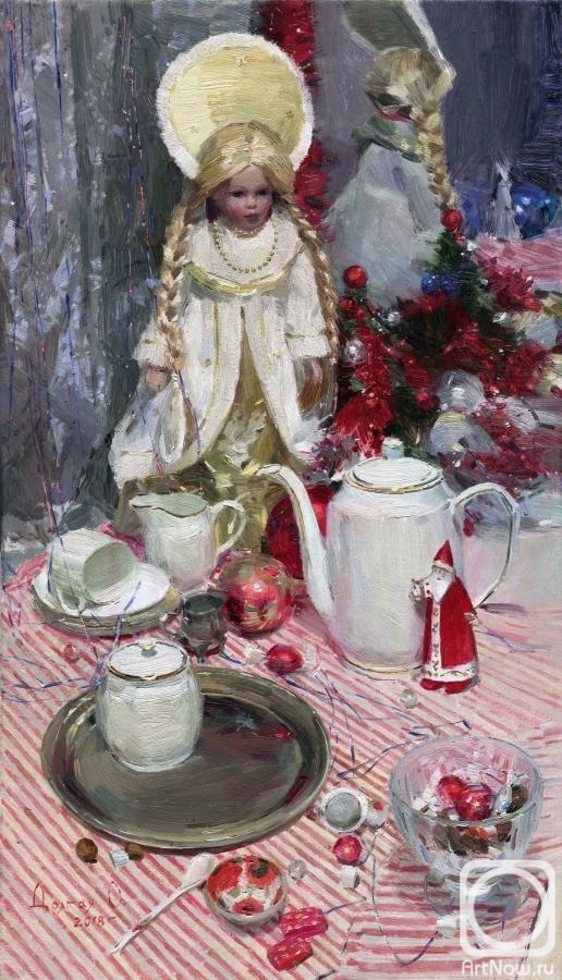 Dolgaya Olga. Christmas card 2010