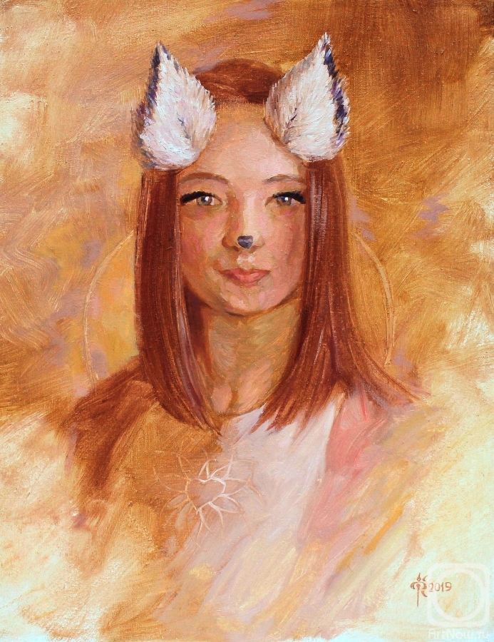 Fedoseev Konstantin. Girl squirrel