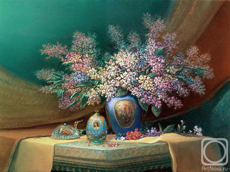 Panin Sergey. The first lilac