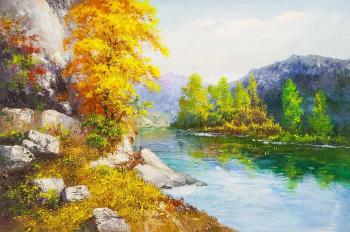 Autumn in the Altai Mountains. Sharabarin Andrey