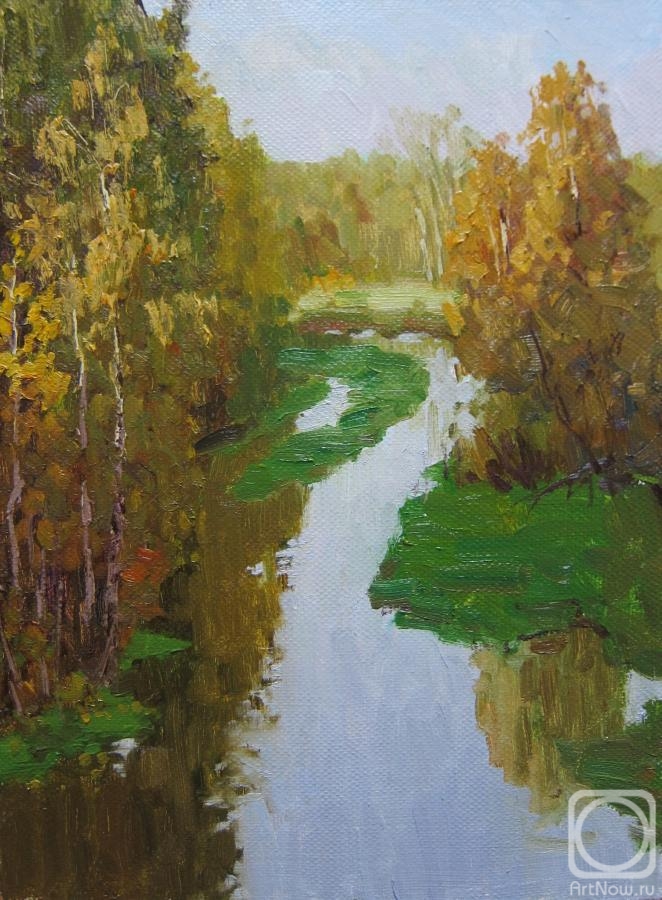 Chertov Sergey. Autumn. Klyazma River