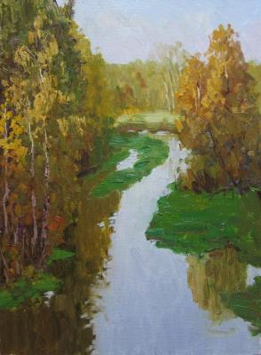 Autumn. Klyazma River