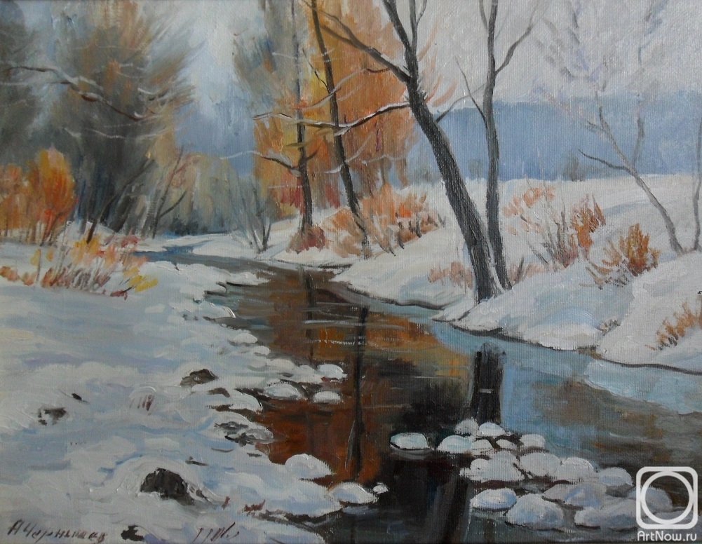 Chernyshev Andrei. Winter River