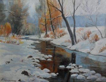 Winter River. Chernyshev Andrei