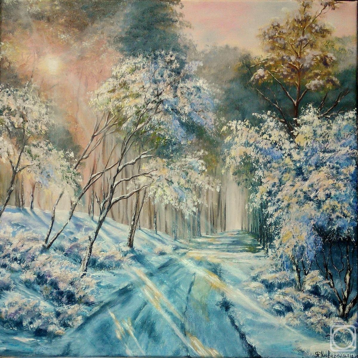 Kiverskaya Yana. Winter road to a fairy tale