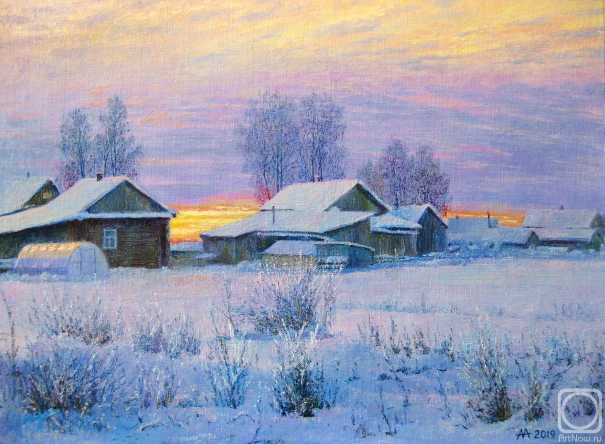 Maryin Alexey. Pudem. Winter contrasts