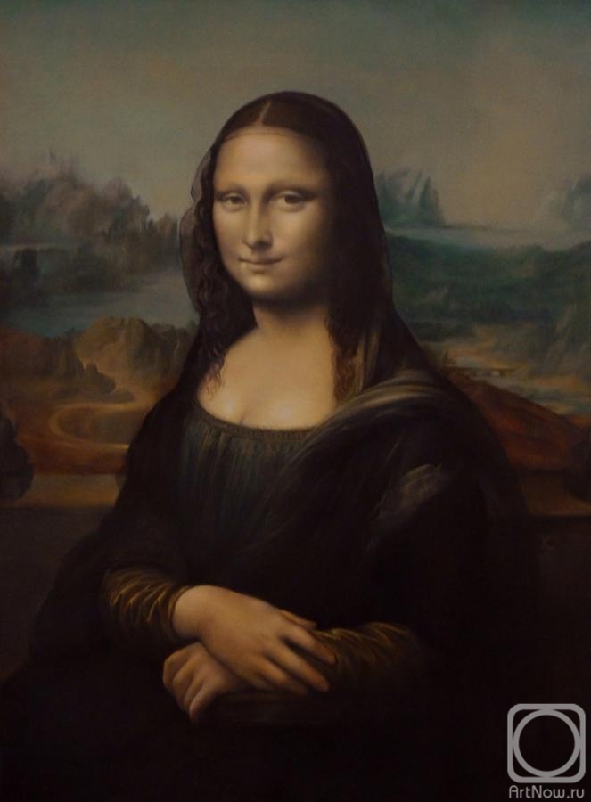 Saulina Ksenia. The copy of the "Mona Lisa" by Leonardo da Vinci