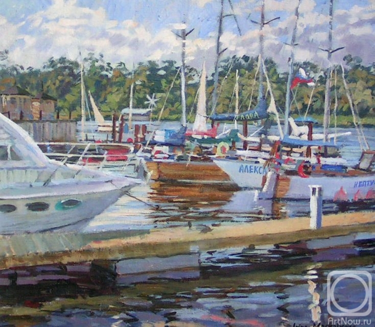 Moskaleva Irina. Yachts and boats