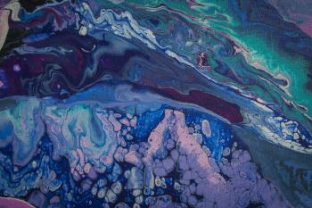 Fragment of the picture Gratitude to the forces of heaven for earthly forces. Dolinsky Vadim