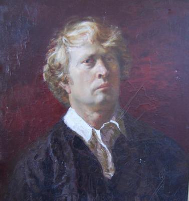 Seif-portrait. Zakharov Ivan