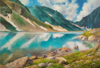 Mountain Lake. In the reserved land (Natural Land). Romm Alexandr