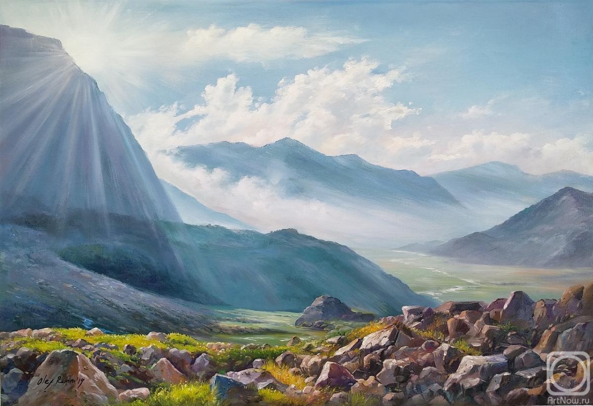 Romm Alexandr. Among the mountain peaks where the river flows