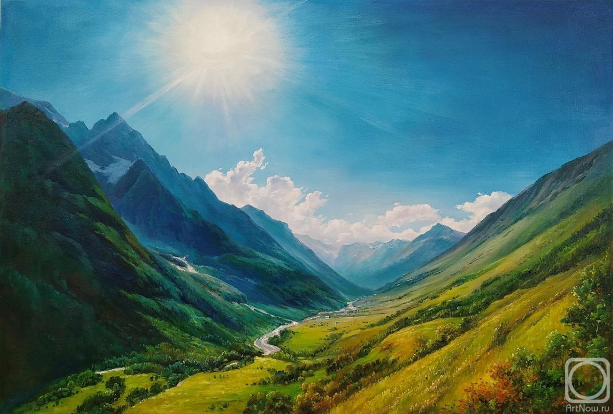 Romm Alexandr. Caucasus Mountains