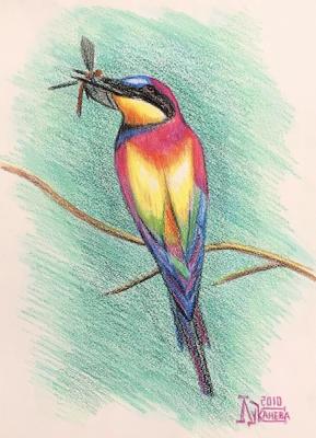 Bee-eater. Lukaneva Larissa