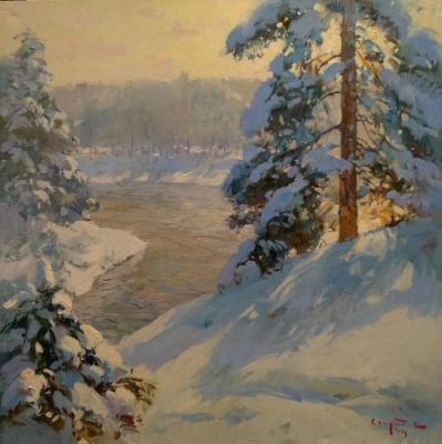 Winter River. Sviridov Sergey