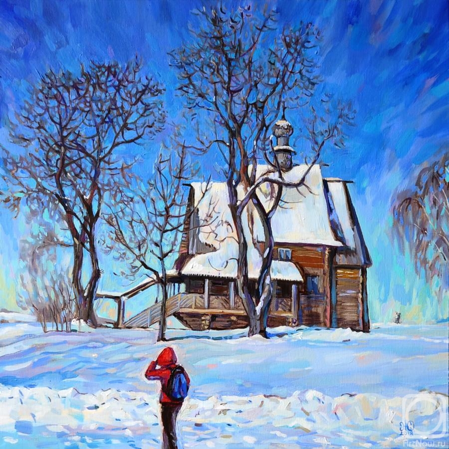 Zhukovskaya Yuliya. St. Nicholas Church in Suzdal