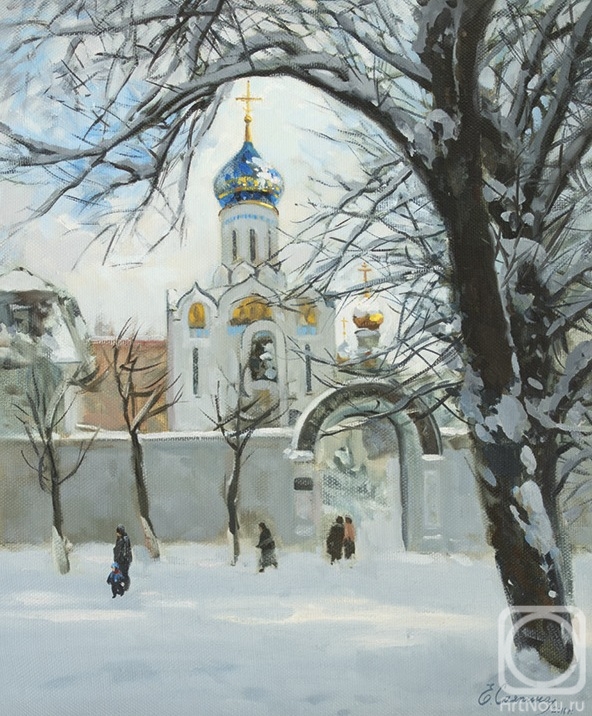 Sayapina Elena. Church of the Miraculous Icon (the Icon of the Mother of God "Vsetsaritsa")