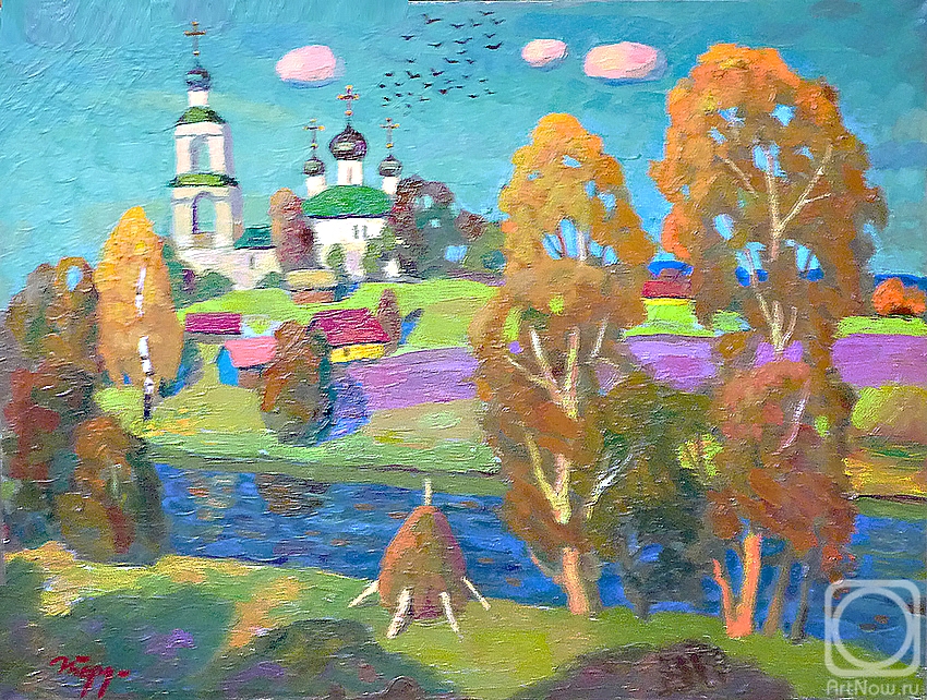 Berdyshev Igor. Autumn in Myachkovo