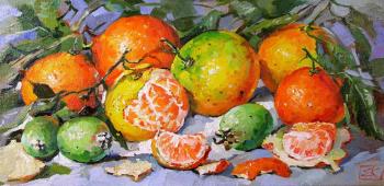 Tangerines and Feijoa. Korneeva Evgeniya