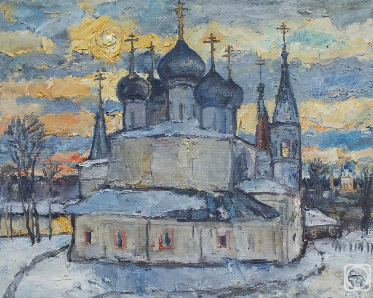 Pomelov Fedor. Holy Cross Cathedral in Tutaev