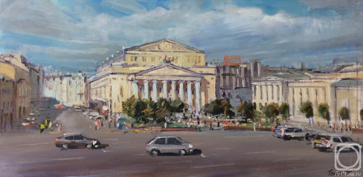 Poluyan Yelena. Theatre square