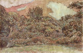 Trees in the Apothecary Garden. Chistov Ivan