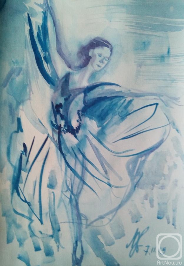 Medvedeva Maria. Dancer. Ice